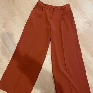Orange dress pants